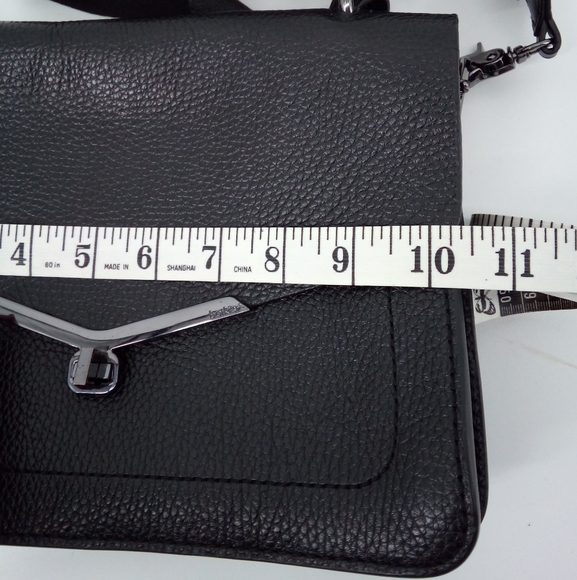 $278 Botkier VALENTINA FLAP SATCHEL in Core Handbag Purse Gunmetal Hardware Bag - Picture 16 of 16